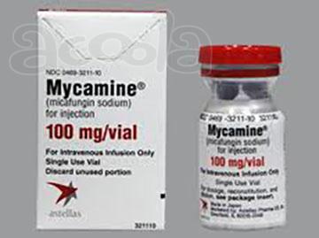 Микафунгин содиум Mikafungin sodyum (MYCAMINE 100 MG 1 VIAL)