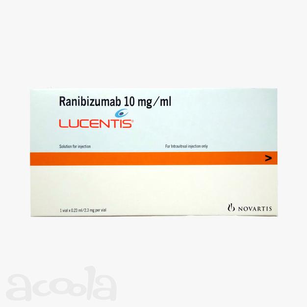 Ранибизумаб Ranibizumab (LUCENTIS 10 MG 0.23 ML.VIAL)